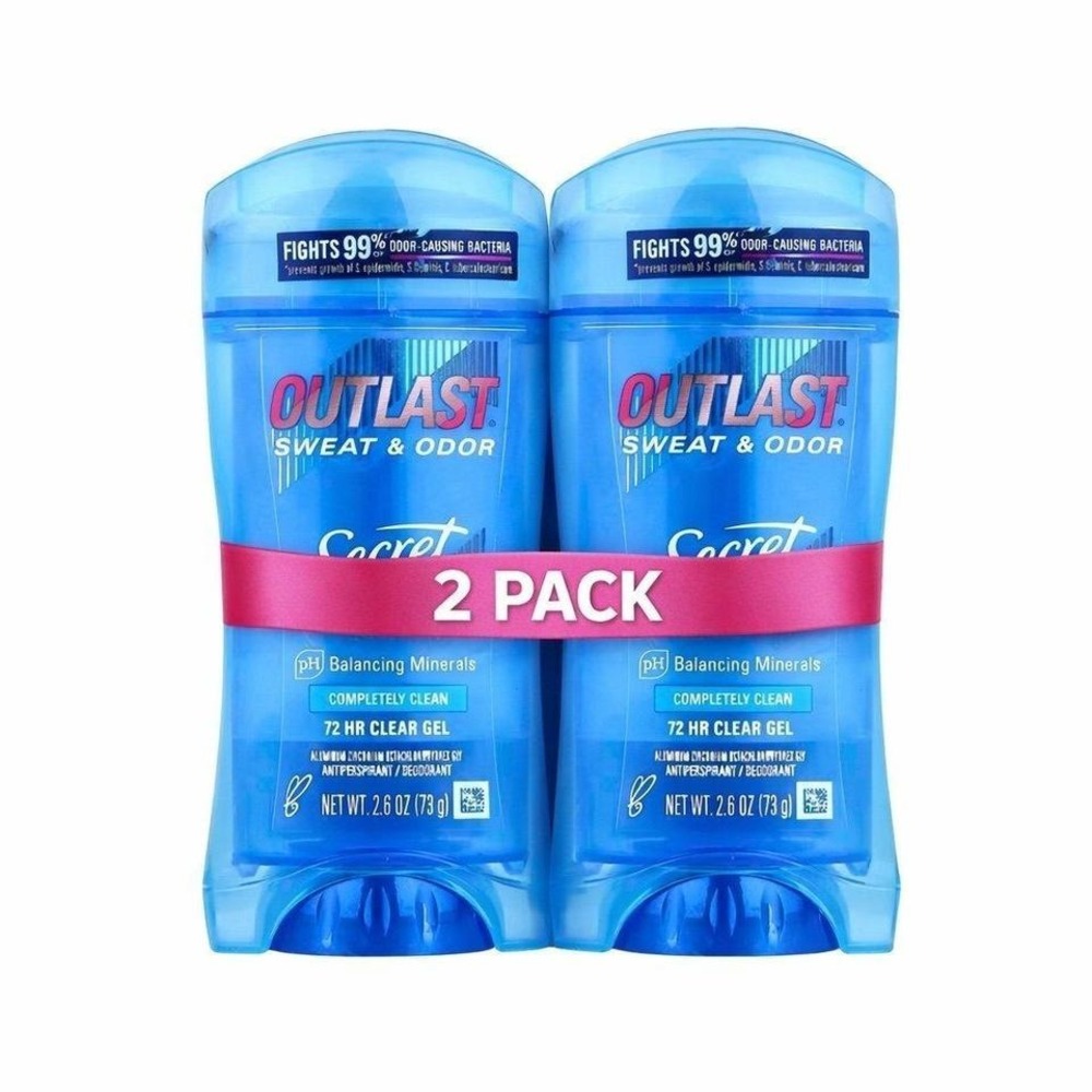 Secret - Outlast Sweat & Odor Clear Gel (2.6‎ oz) - Antiperspirant